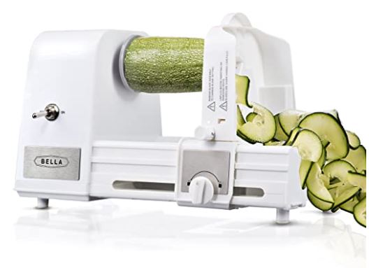 Electric spiralizer: bella 4-in-1 automatic electric spiralizer