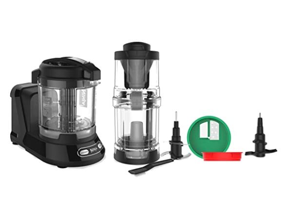 Food processor with spiralizer: precision processor bowl and spiralizer