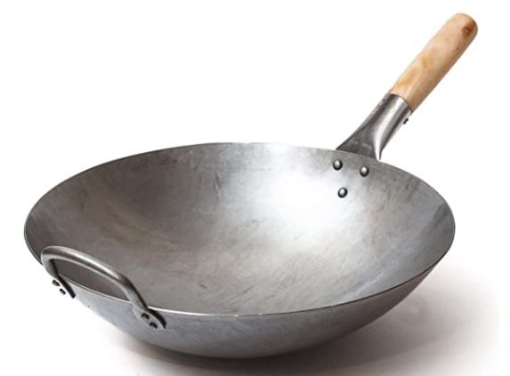 carbon steel wok: Craft Wok Traditional Hand Hammered Carbon Steel Pow Wok
