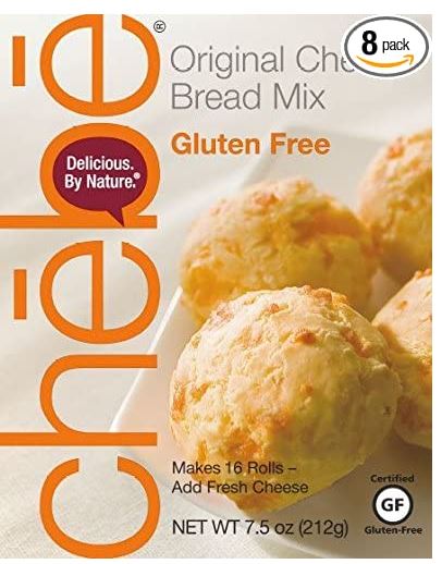 Gluten free bread machine mix: chebe bread original cheese bread mix