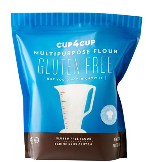 Gluten free bread machine mix: cup4cup gluten free flour