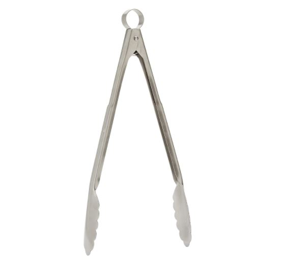 kitchen tongs: Cuisipro 12-Inch Stainless Steel Locking Tongs