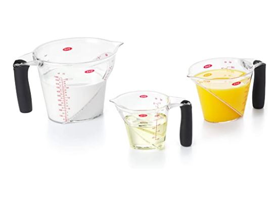 Measuring cups: oxo good grips 3-piece angled measuring cup set