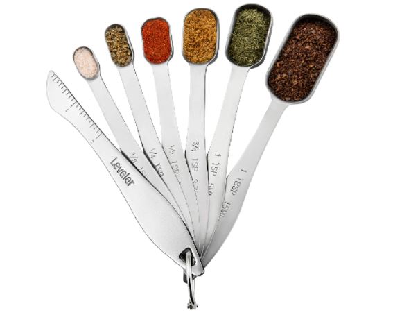 measuring spoons: Spring Chef Measuring Spoons for Dry or Liquid