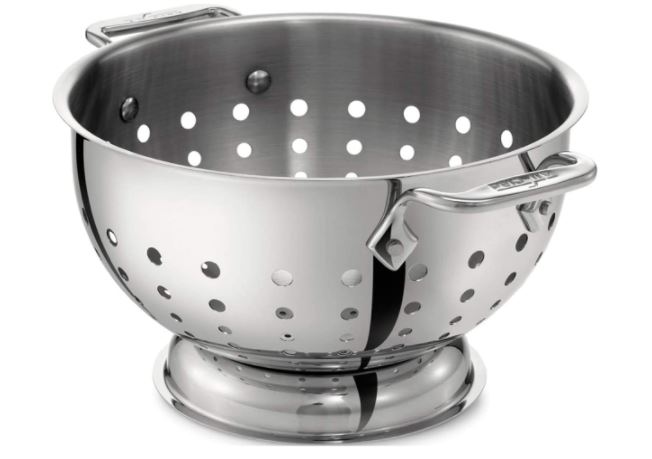 Best colanders: All-Clad Stainless Steel Dishwasher Safe Colander