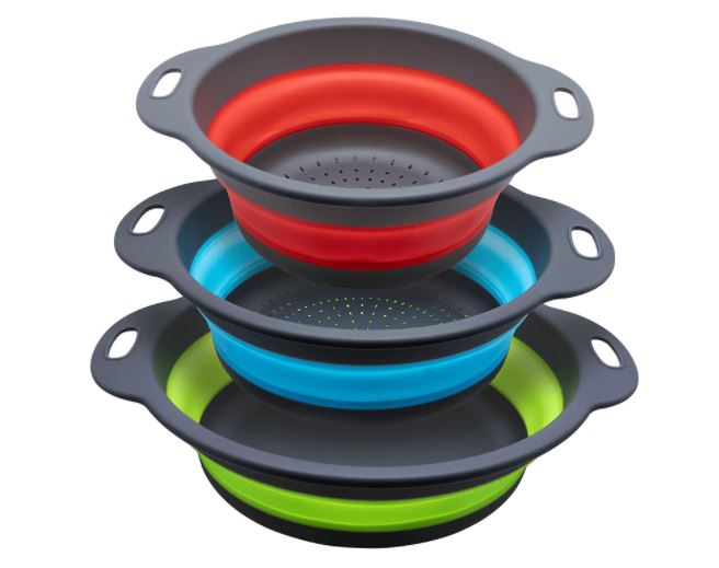 Best colanders: collapsible colander set