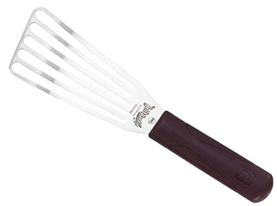 Metal spatula: mercer culinary hell's handle fish turner/spatula