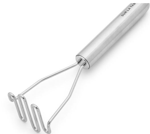 Potato masher: sur la table stainless steel mini masher